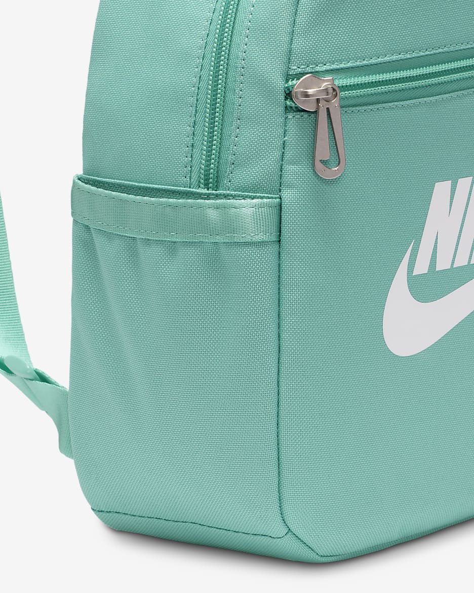 Mini sac à dos Nike Sportswear Futura 365 pour Femme (6 L) - Green Frost/Green Frost/Blanc