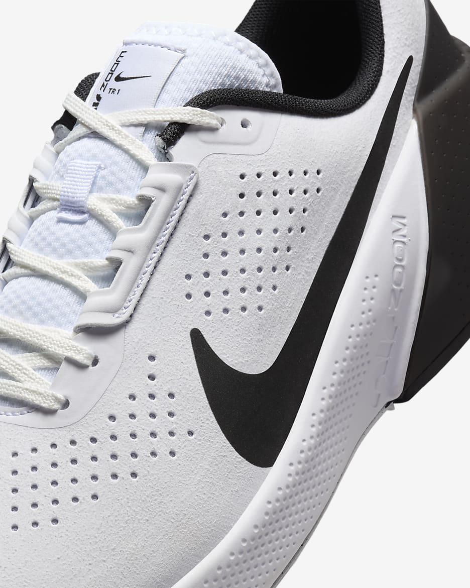 Nike Air Zoom TR 1-træningssko til mænd - hvid/sort