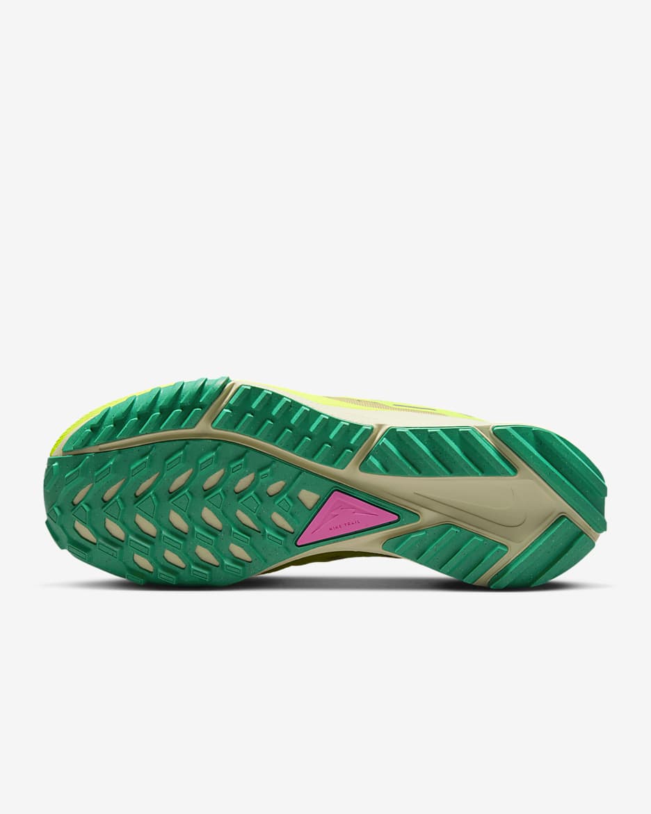 Nike Pegasus Trail 4 Women's Trail-running Shoes - Team Gold/Baltic Blue/Stadium Green/Volt