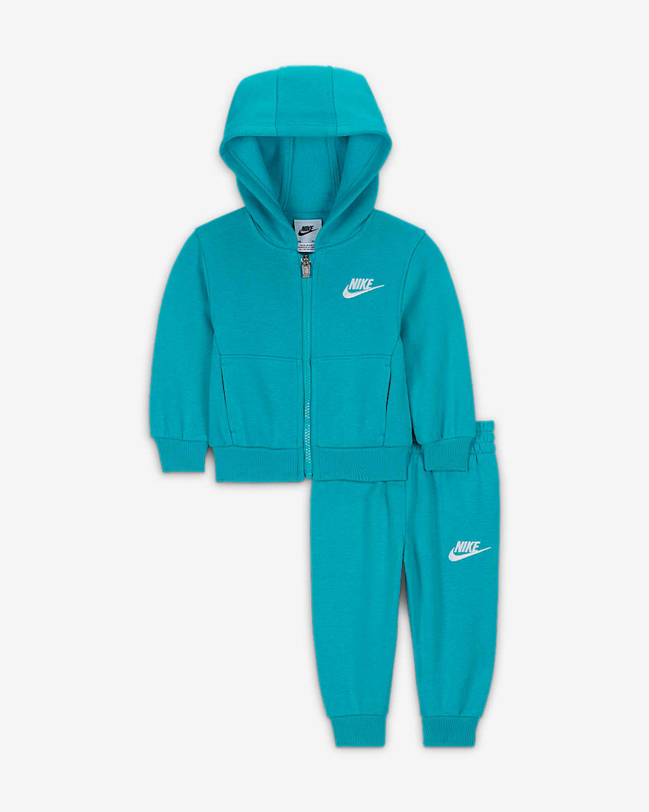 Nike Baby (12-24M) 2-Piece Full-Zip Club Set - Dusty Cactus