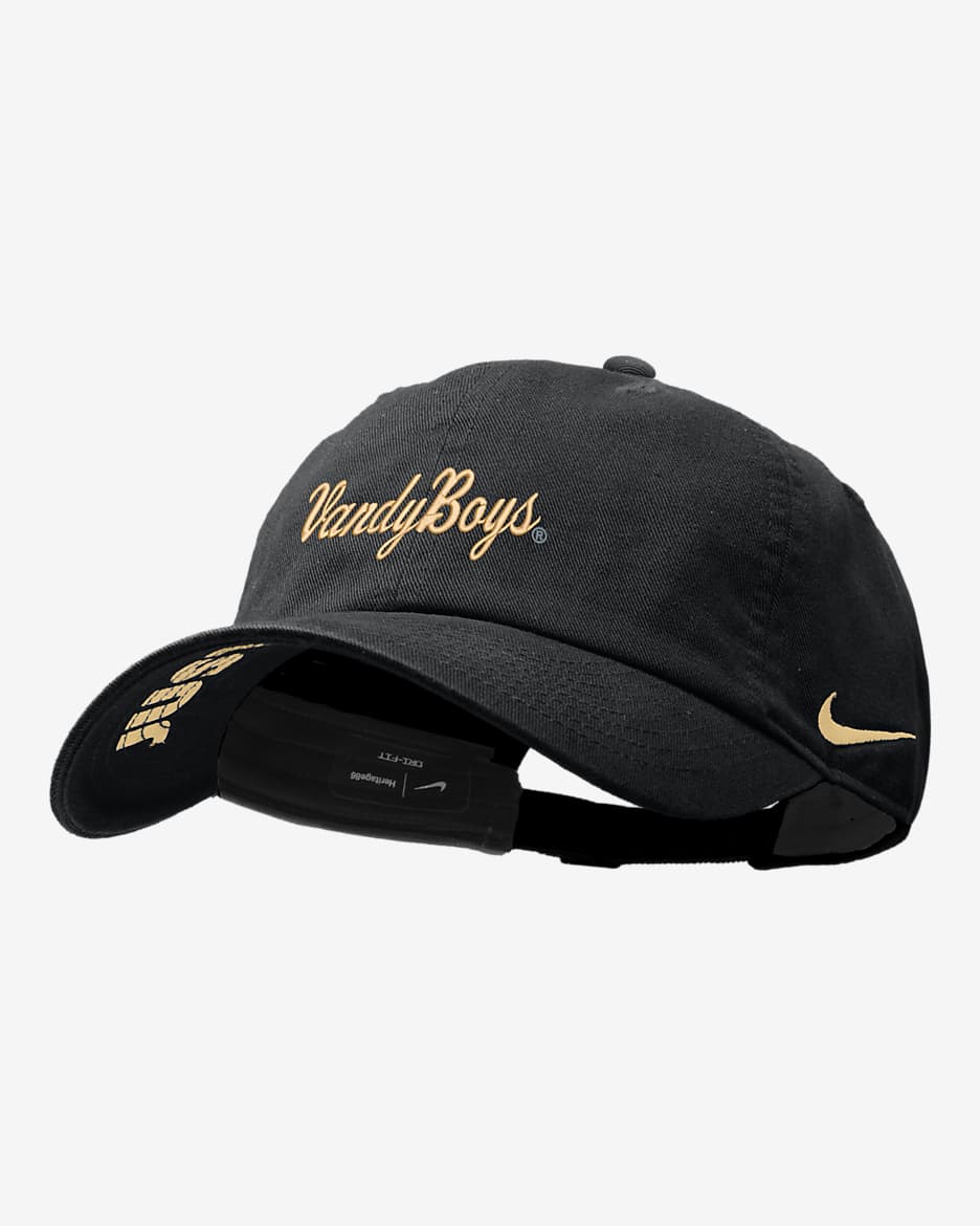 Gorra universitaria Nike Vanderbilt - Negro