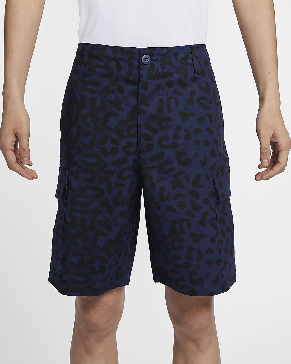 Nike SB Kearny Men's All-Over Print Shorts - Midnight Navy