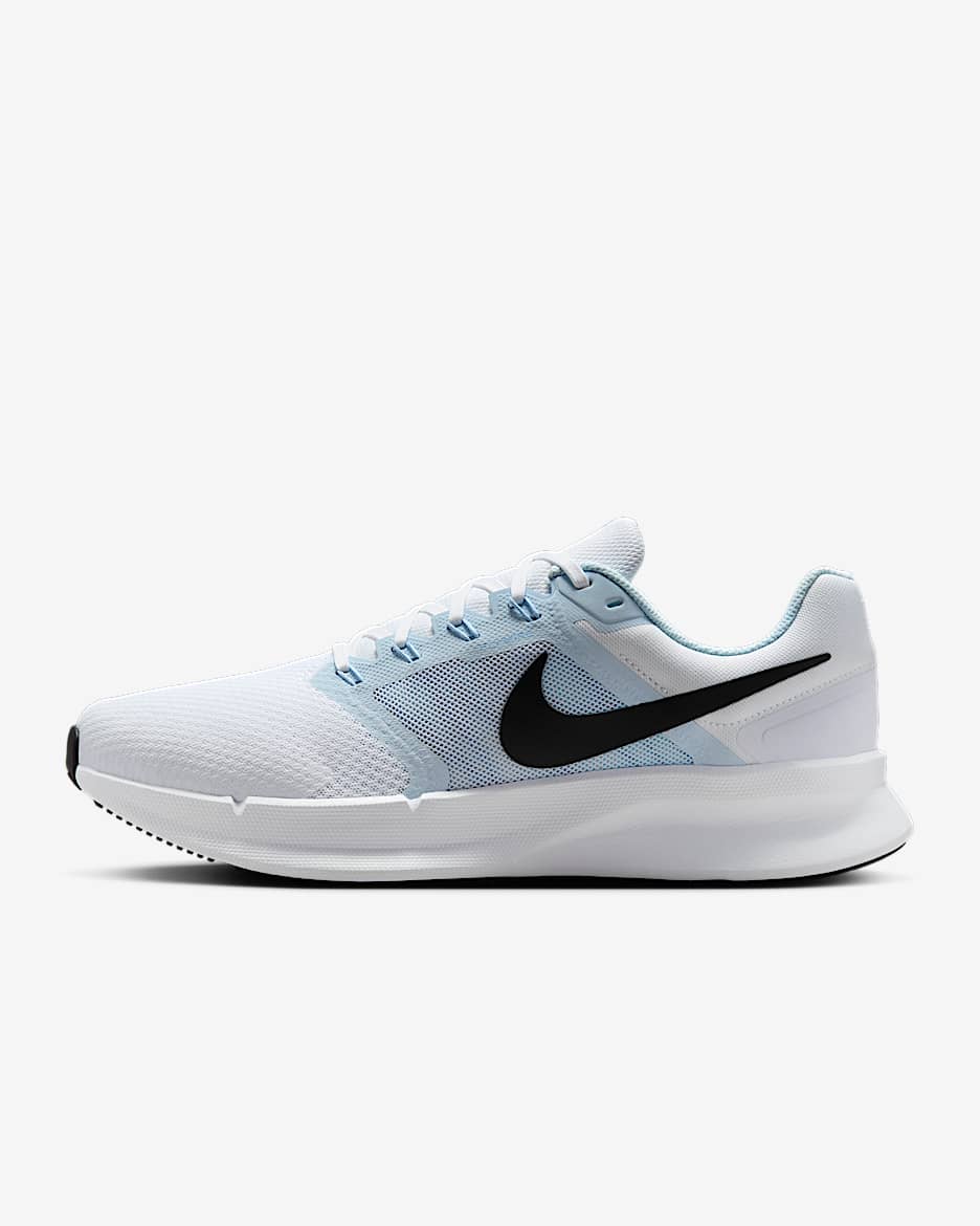 Tenis de correr en pavimento para hombre Nike Run Swift 3 - Blanco/Tinte azul/Azul psíquico/Negro