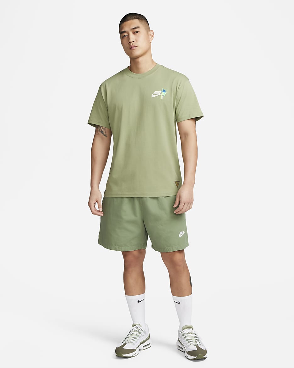 Nike Sportswear Men's T-Shirt - Oil Green