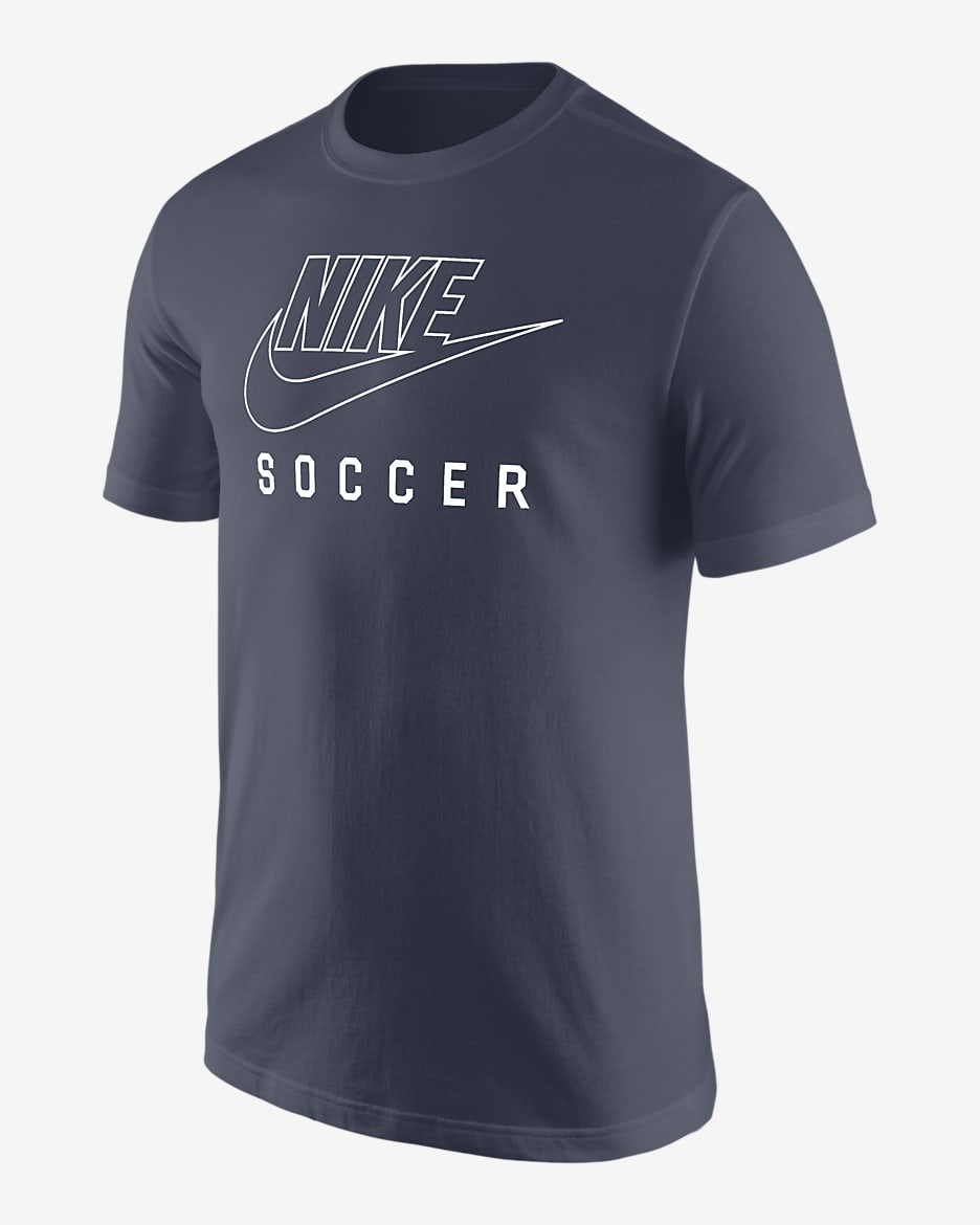 Nike Swoosh Men's Soccer T-Shirt - Thunder Blue