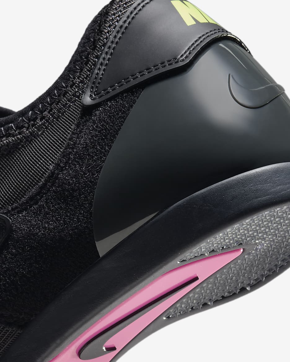 Pointes de course et de saut Nike Pole Vault Elite - Anthracite/Noir/Light Lemon Twist/Fierce Pink