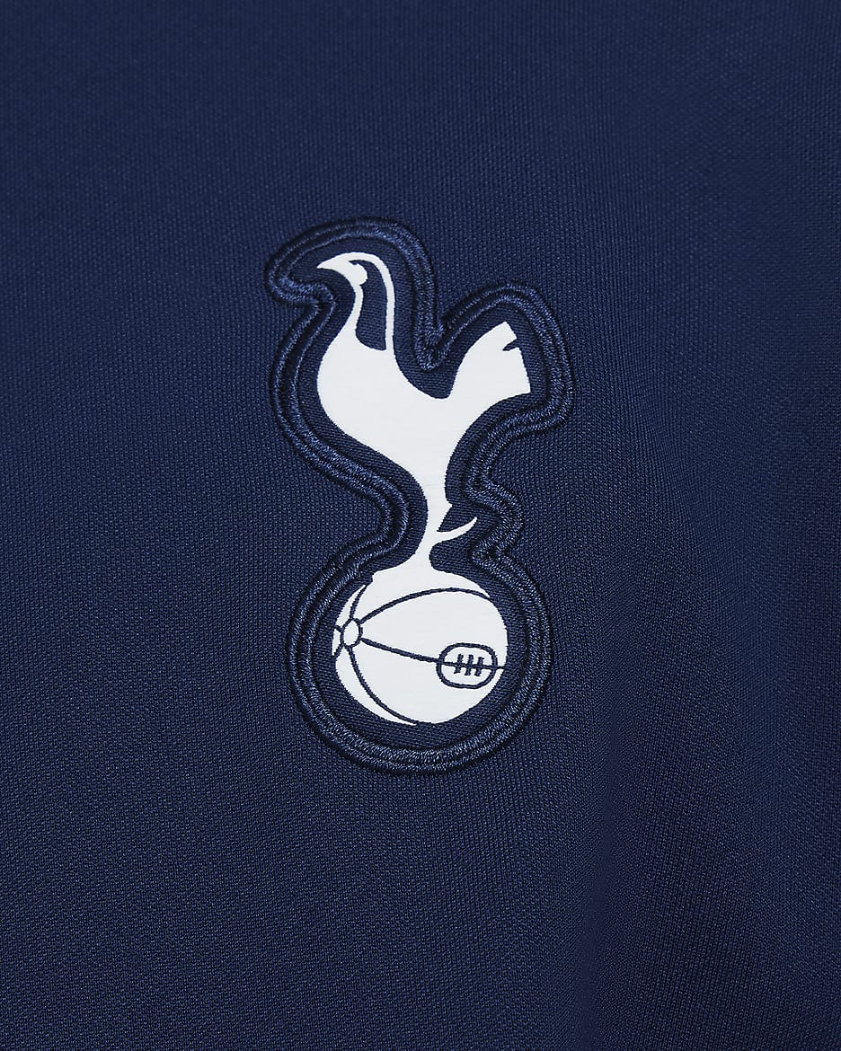 Tottenham Hotspur Academy Pro Nike Dri-FIT voetbalvolksliedjack voor kids - Binary Blue/Cobalt Bliss/Wit