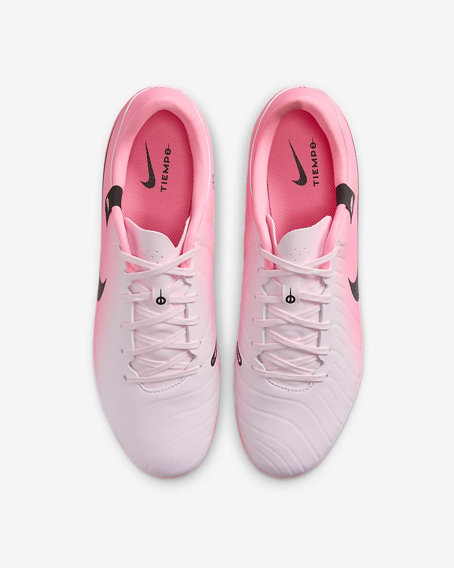 Fotbollssko Nike Tiempo Legend 10 Academy MG med lågt skaft - Pink Foam/Svart