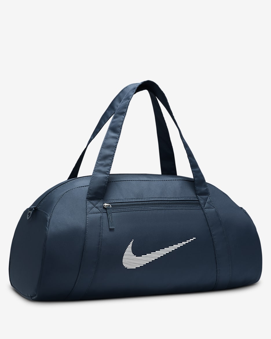 Nike Gym Club Duffel Bag (24L) - Armoury Navy/Armoury Navy/Metallic Silver