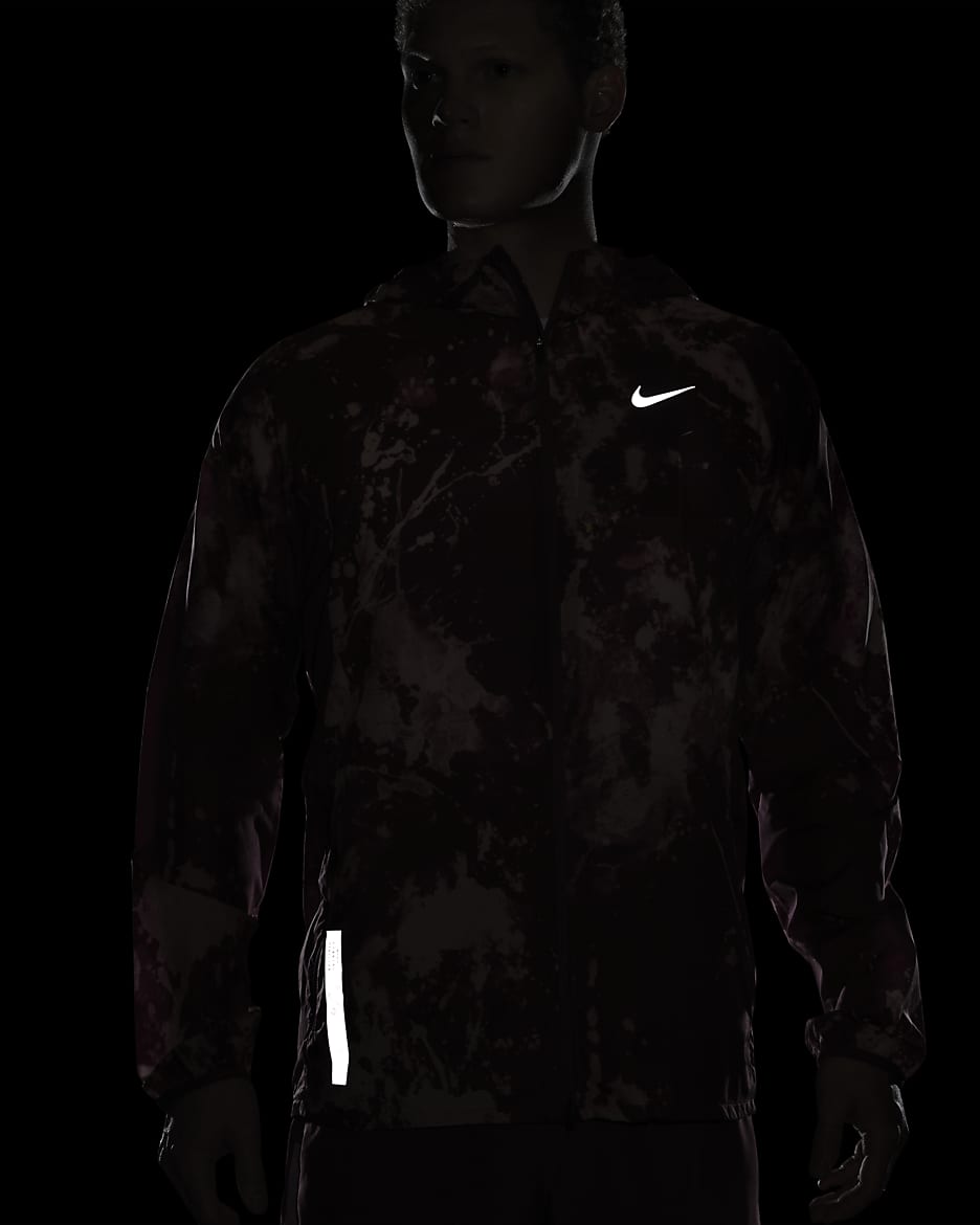 Nike Repel Run Division Men's Running Jacket - Rosewood