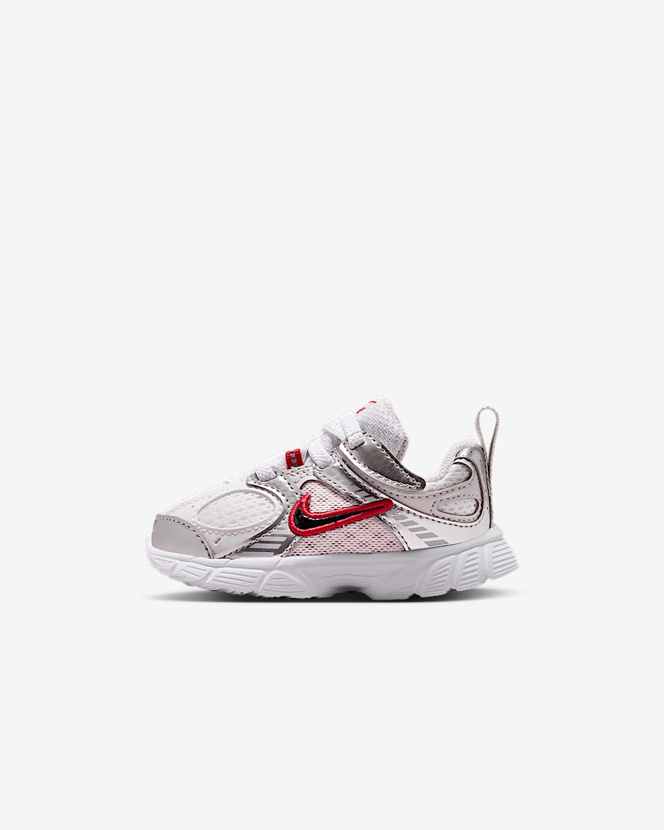 Nike V5 RNR Baby/Toddler Shoes - White/Gym Red/Vast Grey/Black