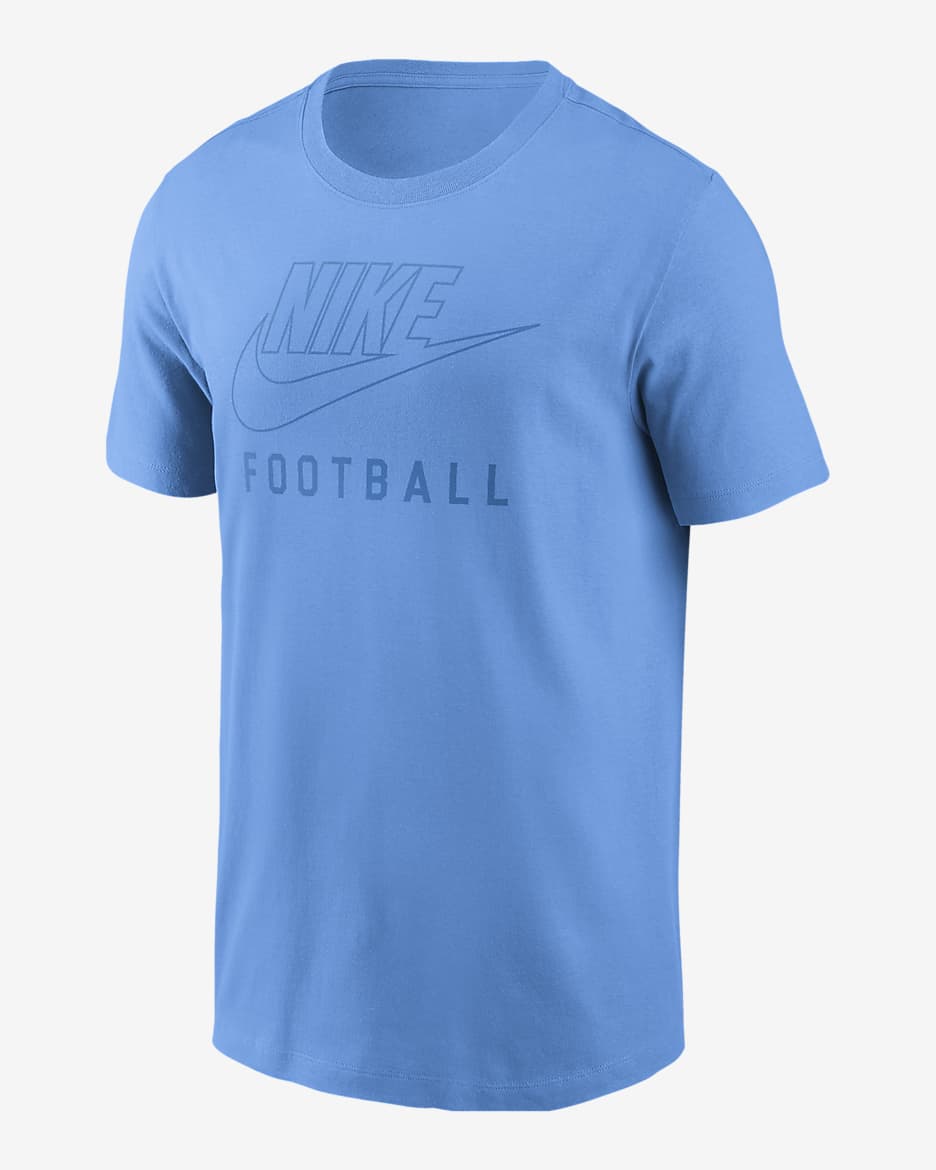 Nike Swoosh Men's Football T-Shirt - University Blue