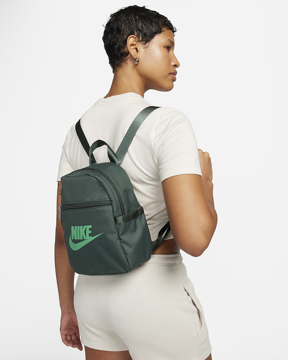 Nike Sportswear Futura 365 Women's Mini Backpack (6L) - Vintage Green/Vintage Green/Stadium Green