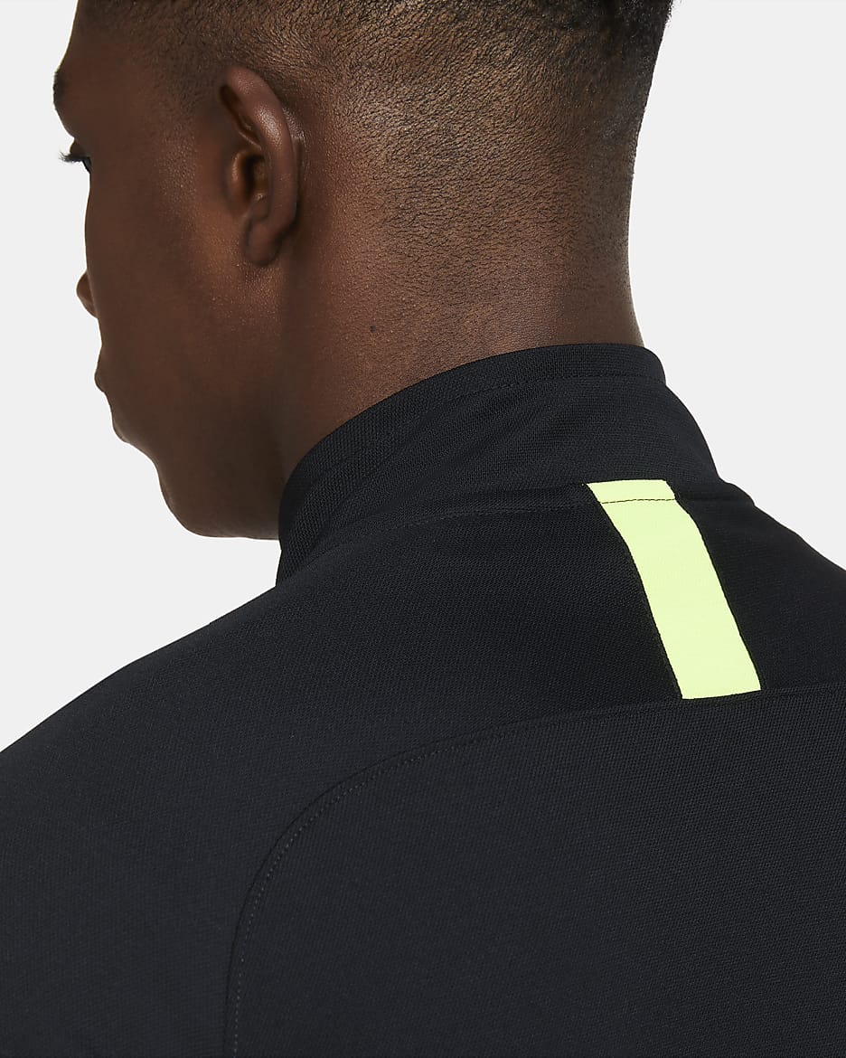 Nike Dri-FIT Academy Men's Football Tracksuit - Black/Volt/Volt