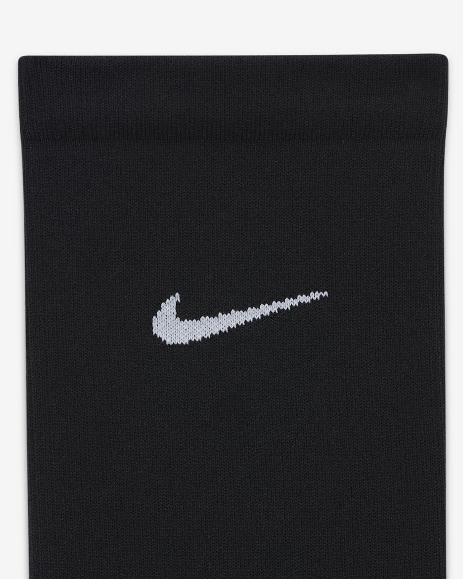 NikeGrip Vapor Strike Fußball-Crew-Socken - Schwarz/Weiß