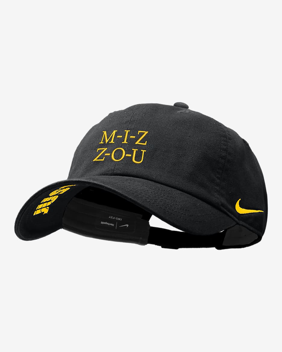 Missouri Nike College Cap - Black