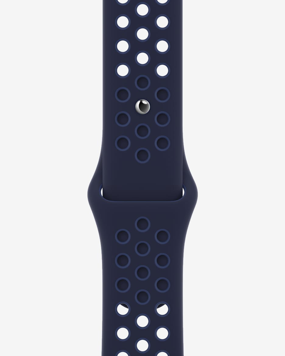 41mm Midnight Navy/Mystic Navy Nike Sport Band - Regular - Midnight Navy/Mystic Navy