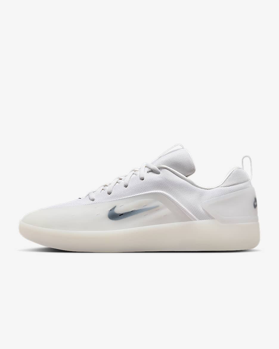 Nike SB Zoom Nyjah 4 Skate Shoes - White/White/Black/Black