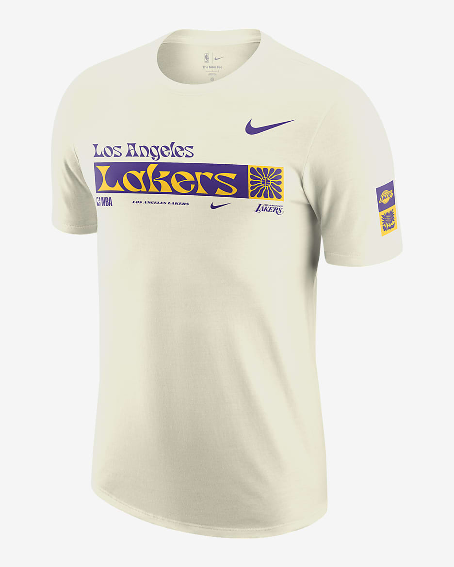 T-shirt Nike NBA Los Angeles Lakers Essential pour homme - Pure