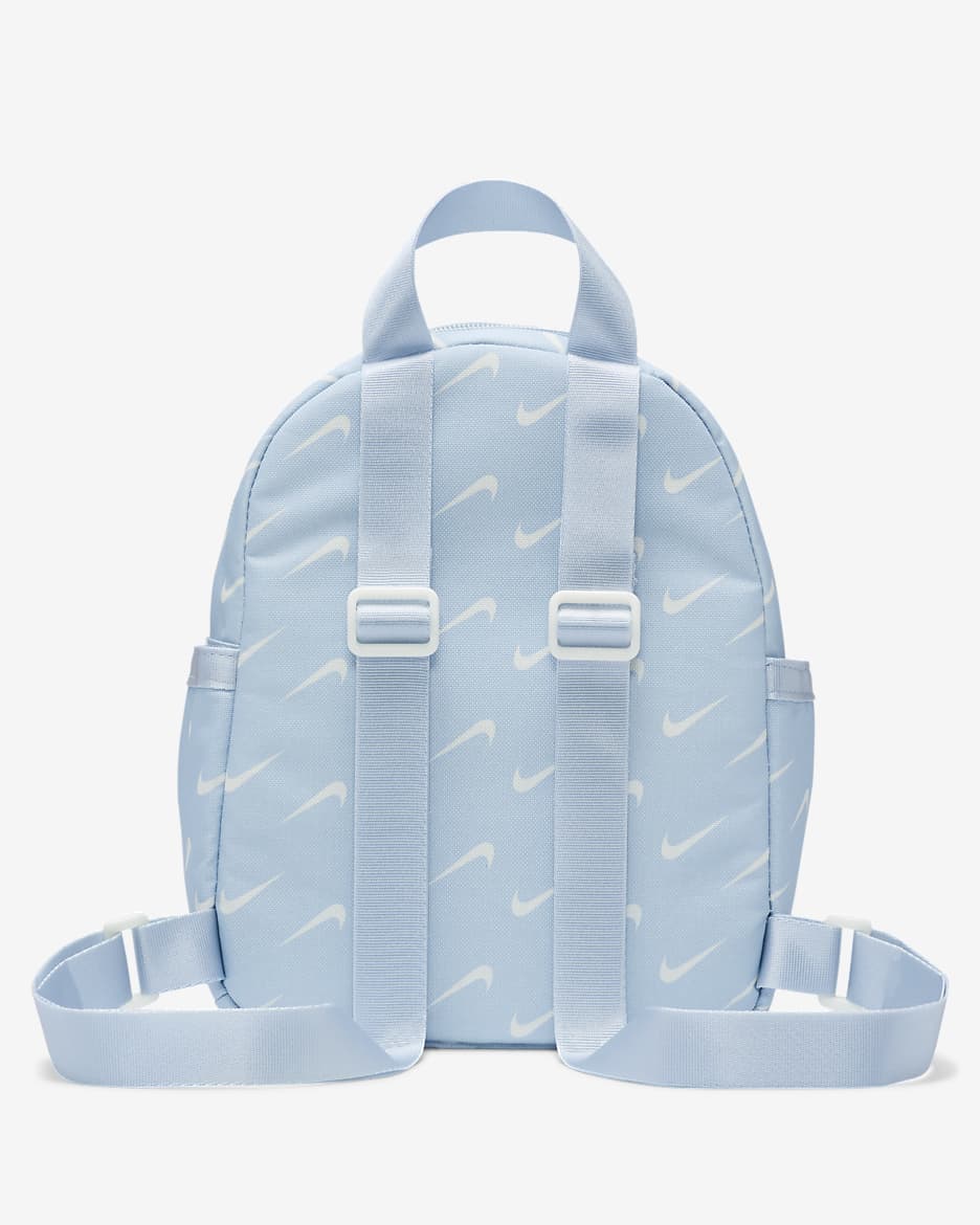 Nike Sportswear Futura 365 Women's Mini Backpack (6L) - Light Armory Blue/Light Armory Blue/Sail