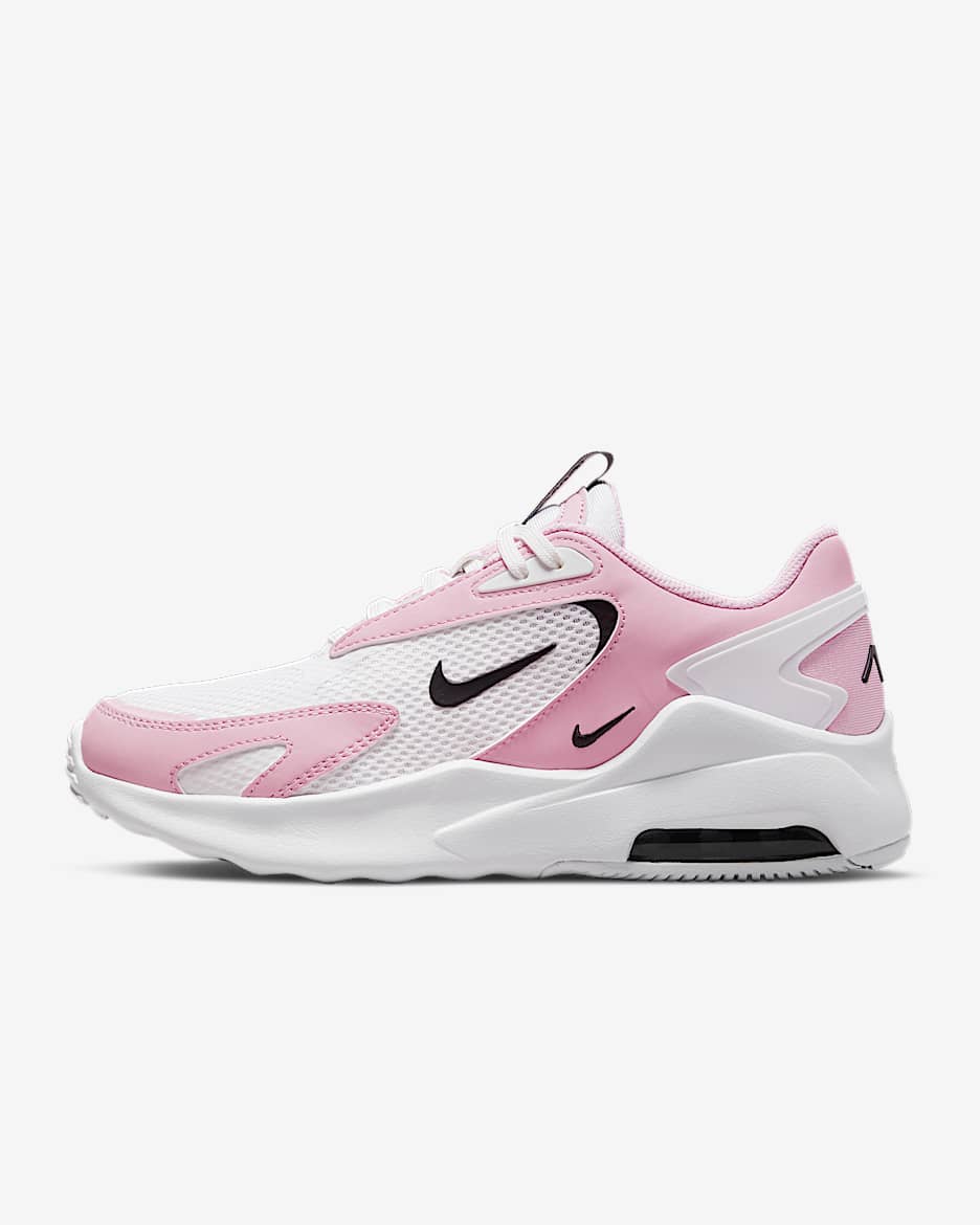 Nike Air Max Bolt 女鞋 - 白色/Light Arctic Pink/黑色