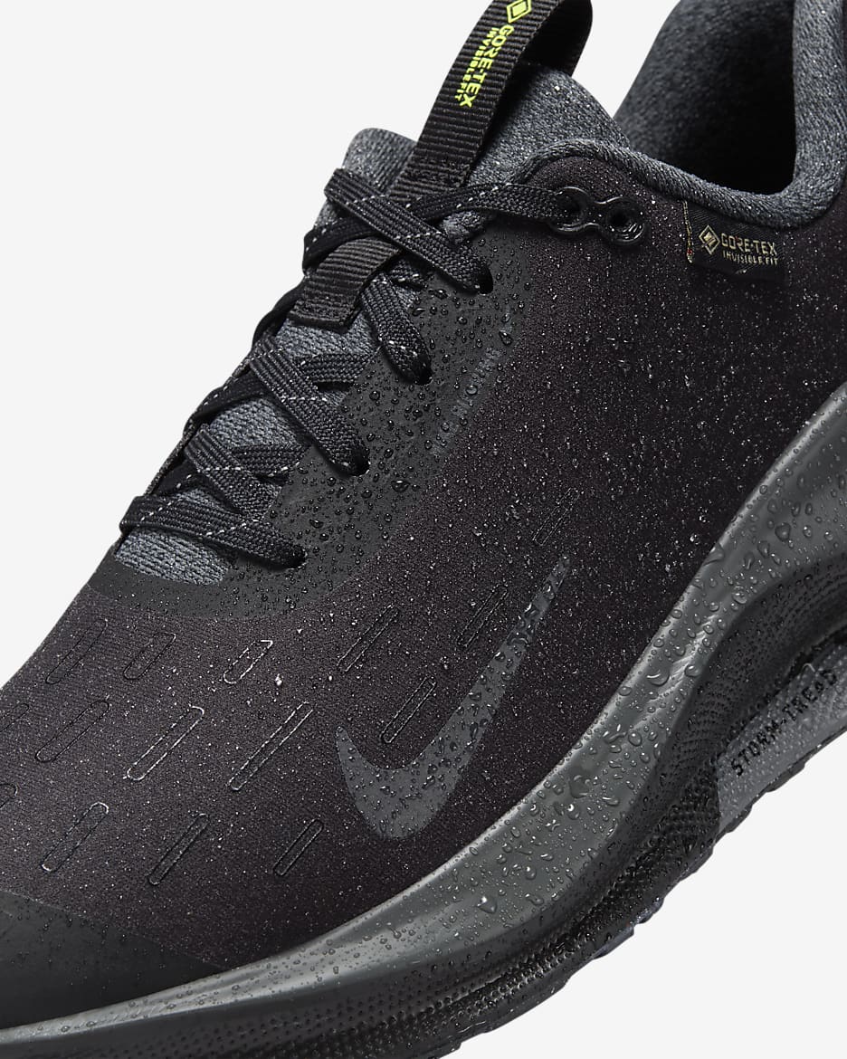 Vattentät löparsko för hårt underlag Nike InfinityRN 4 GORE-TEX för kvinnor - Svart/Volt/Anthracite