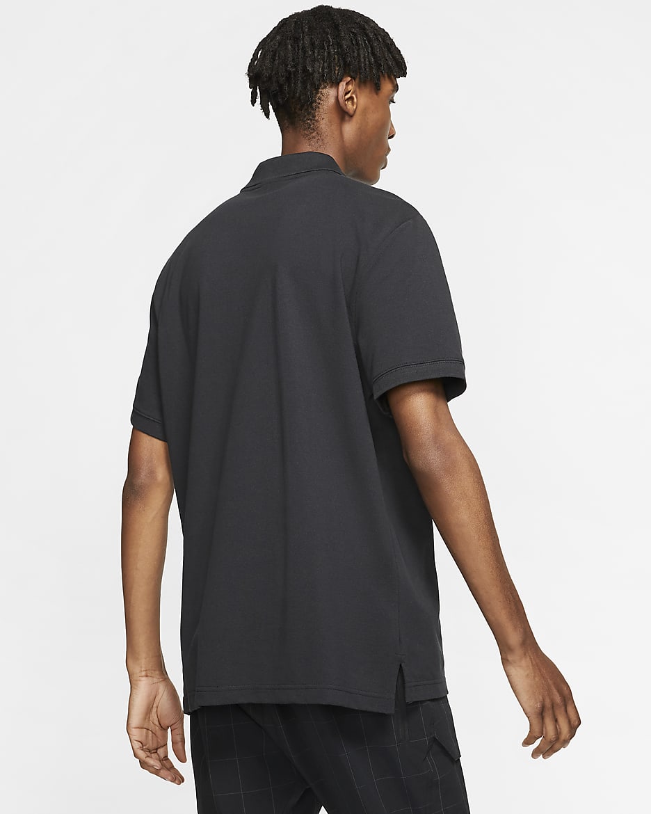 Polo Nike Sportswear pour Homme - Noir/Blanc