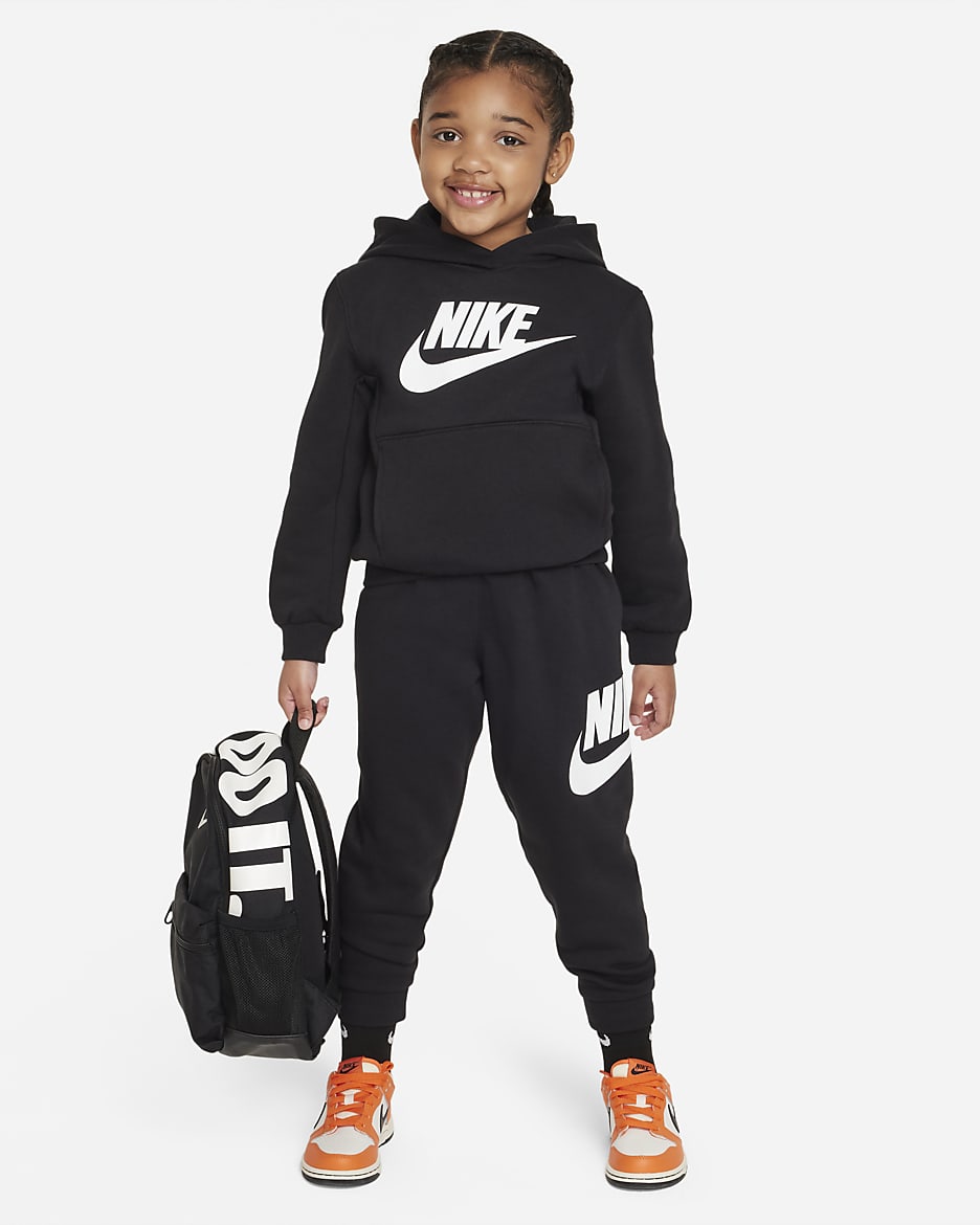Nike Club Fleece Set Younger Kids' 2-Piece Set - Black