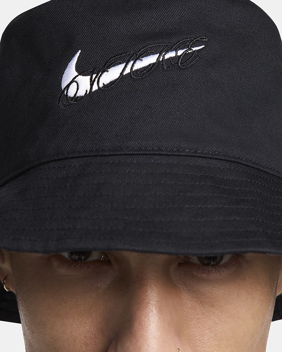 Nike Apex Reversible Bucket Hat - Black/White