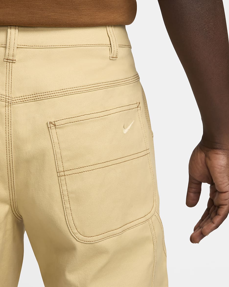 Nike Life Men's Carpenter Trousers - Sesame/Sesame