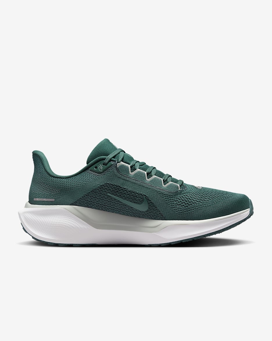 Tenis de correr en pavimento para hombre Nike Pegasus 41 NFL Philadelphia Eagles - Azul verdoso deportivo/Blanco/Plata medio/Blanco