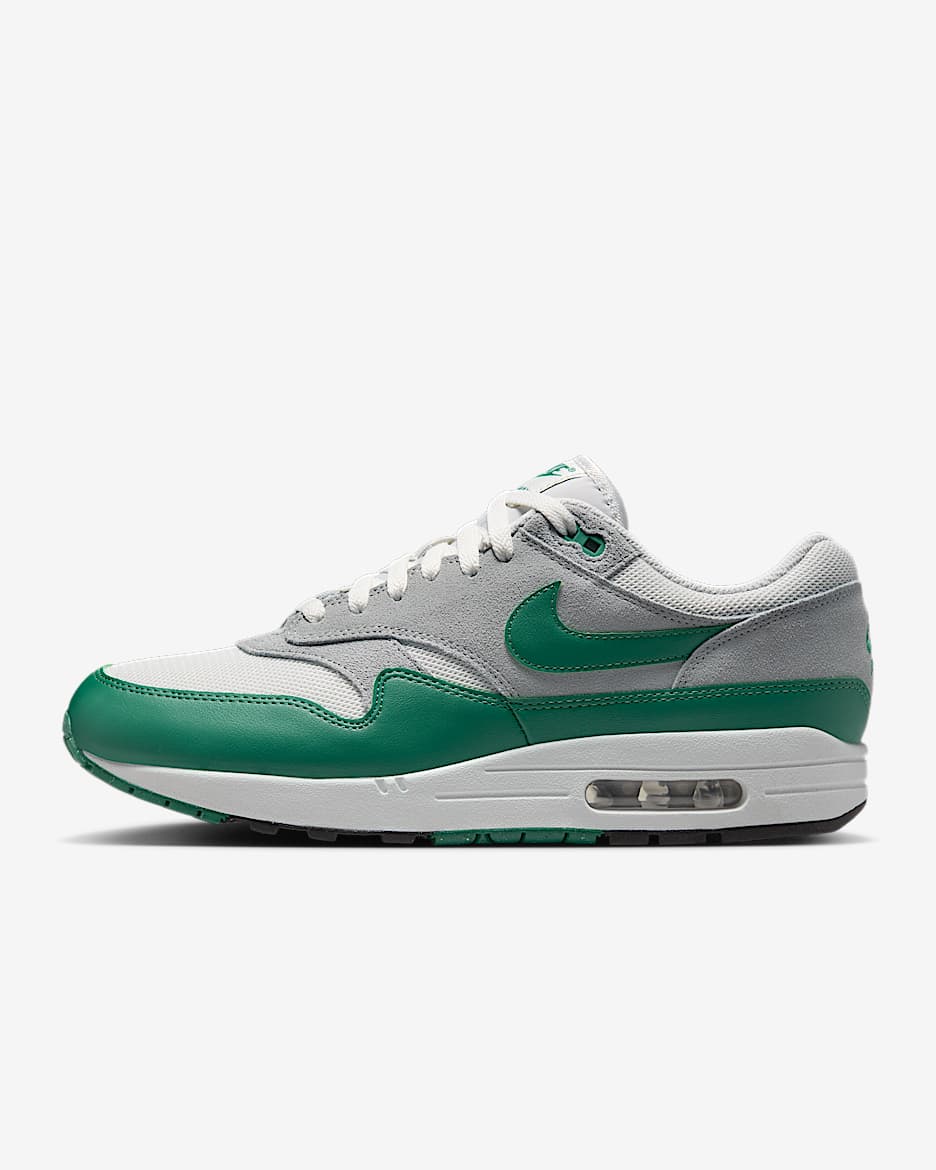 Scarpa Nike Air Max 1 Essential – Uomo - Platinum Tint/Light Smoke Grey/Evergreen Aura