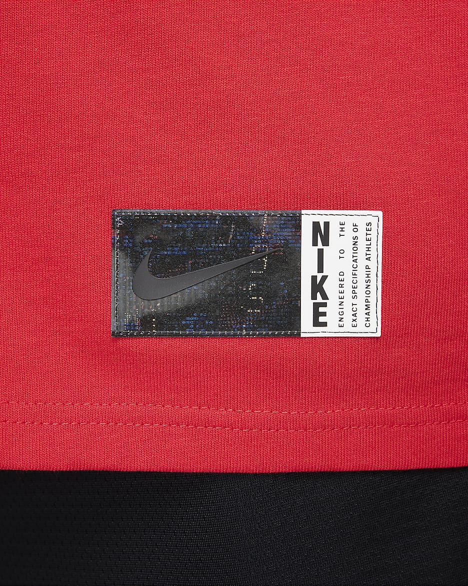 Nike Max90 Basketball-T-Shirt (Herren) - University Red