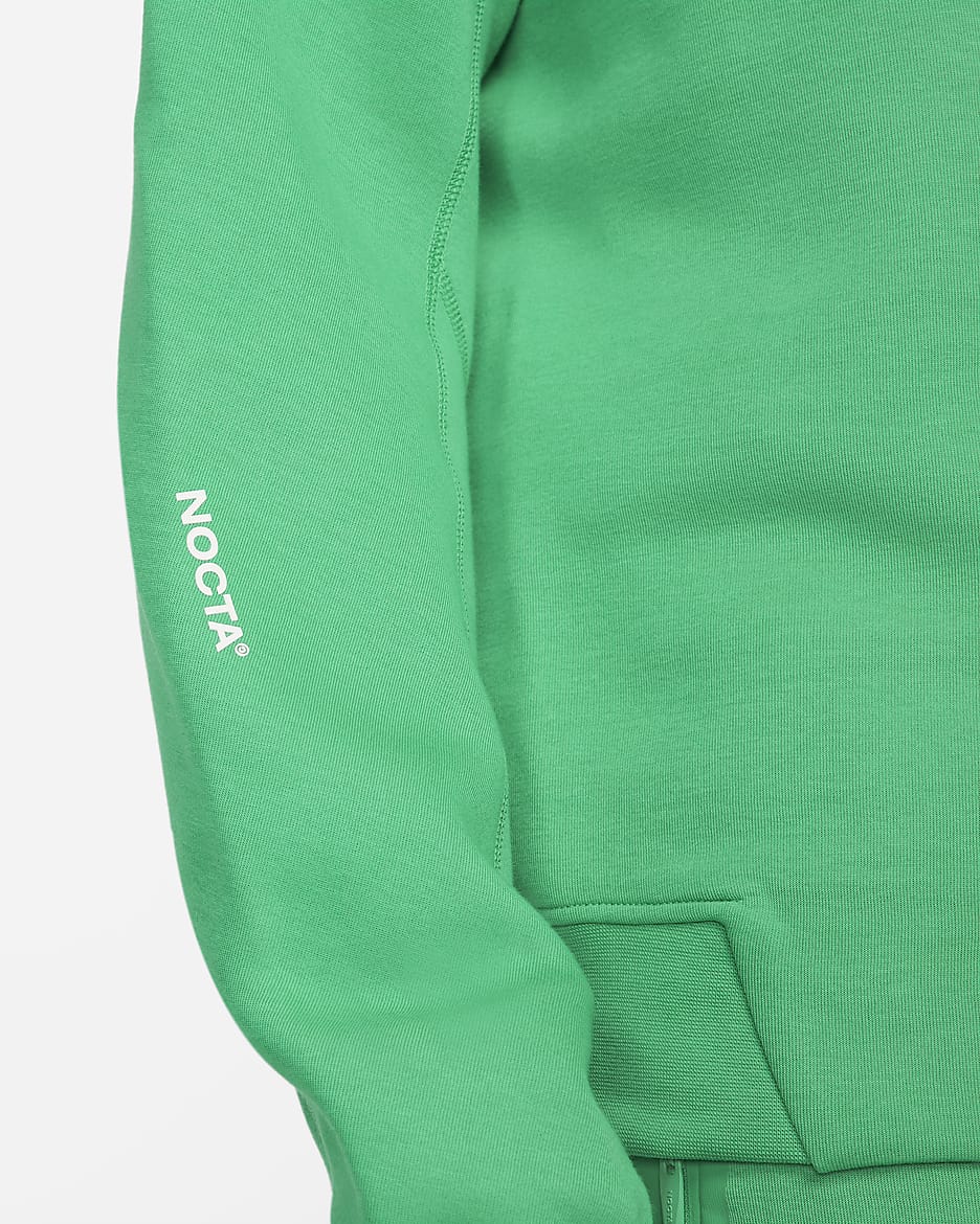 NOCTA Tech Fleece Men's Crew - Stadium Green/Sail