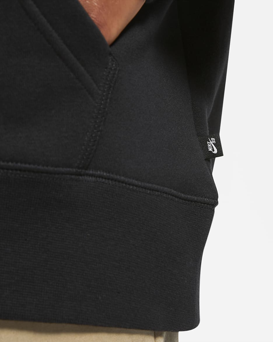 Nike SB Graphic Skate Hoodie - Black/Anthracite