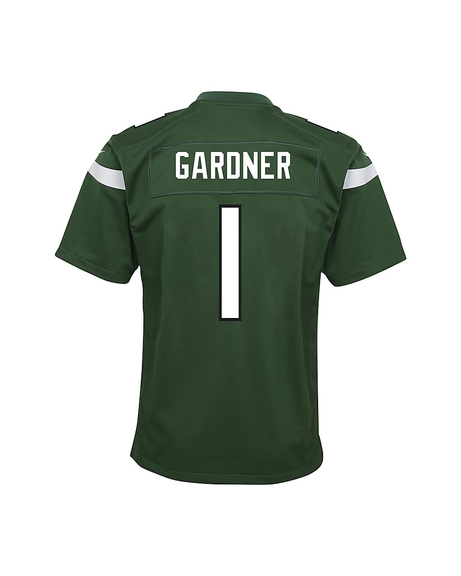 Sauce Gardner New York Jets Big Kids' Nike NFL Game Jersey. Nike.com