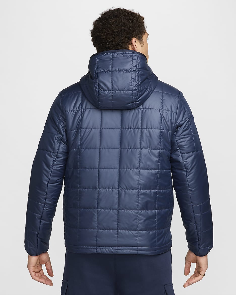 Veste à capuche doublée en Fleece Nike Chelsea FC pour homme - Obsidian/Blanc