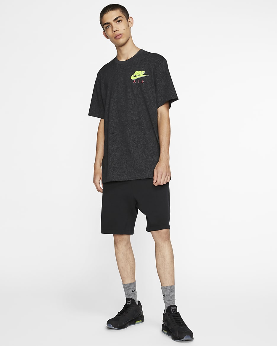 Nike Sportswear Men's Printed T-Shirt - Anthracite/Black