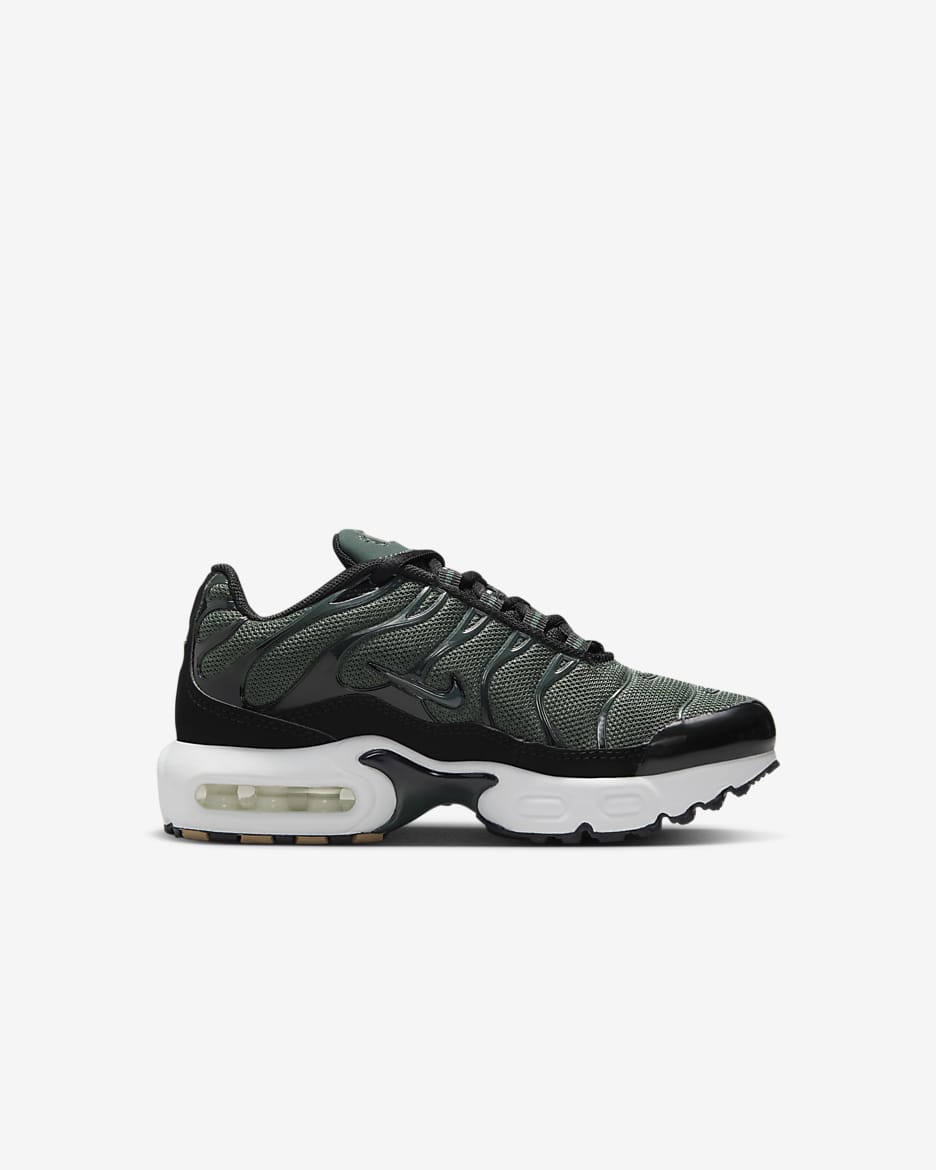 Chaussure Nike Air Max Plus pour enfant - Vintage Green/Noir/Hemp/Vintage Green