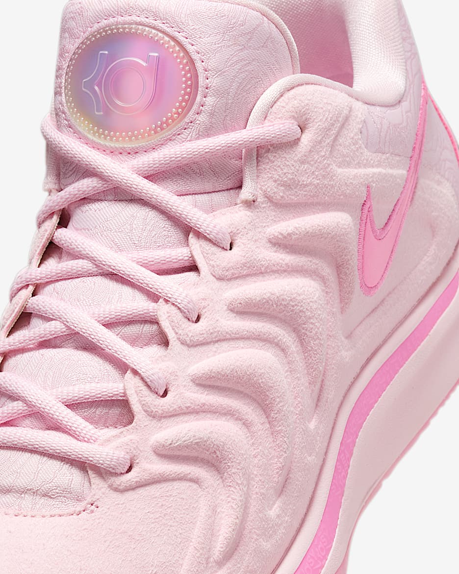 KD17 "Aunt Pearl" EP Basketball Shoes - Pink Foam/Beyond Pink