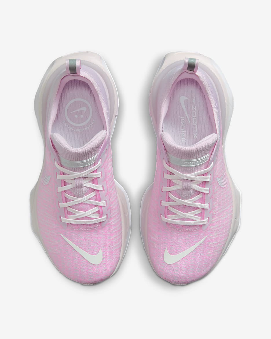 Nike Invincible 3 Women's Road Running Shoes (Extra Wide) - Pink Foam/Pearl Pink/Pink Glow/White