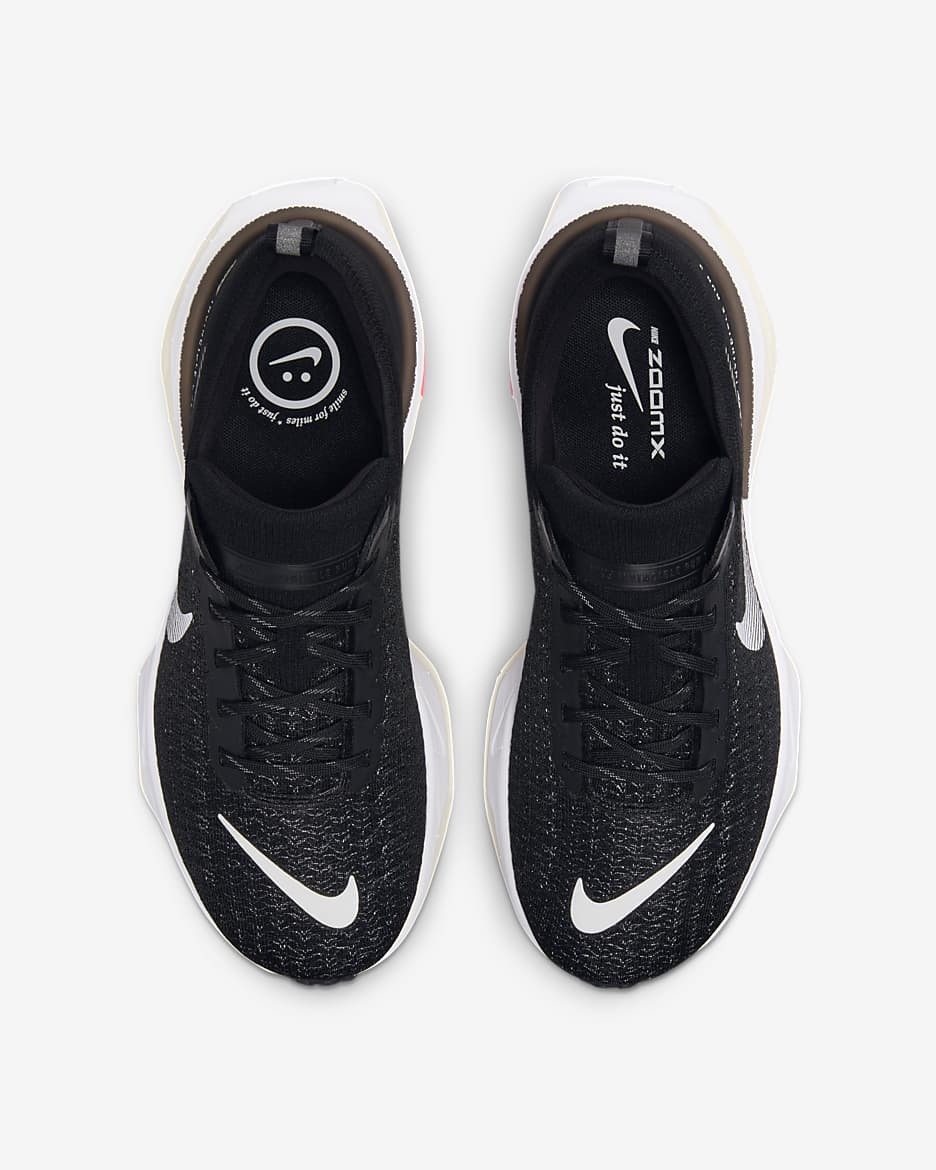 Tenis de correr en pavimento para mujer Nike Invincible 3 - Negro/Gris oscuro/Blanco/Blanco