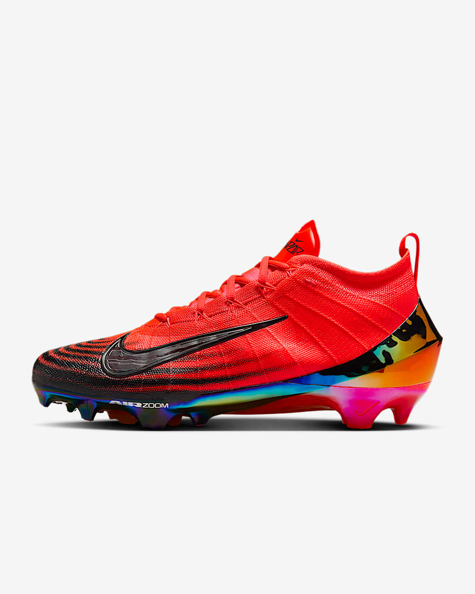 Tacos de fútbol americano Nike Vapor Elite 1 - Carmesí brillante/Naranja láser/Negro