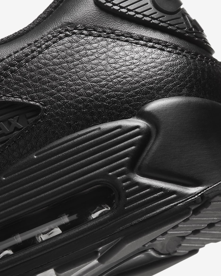 Chaussure Air Max 90 LTR pour homme - Noir/Noir/Noir