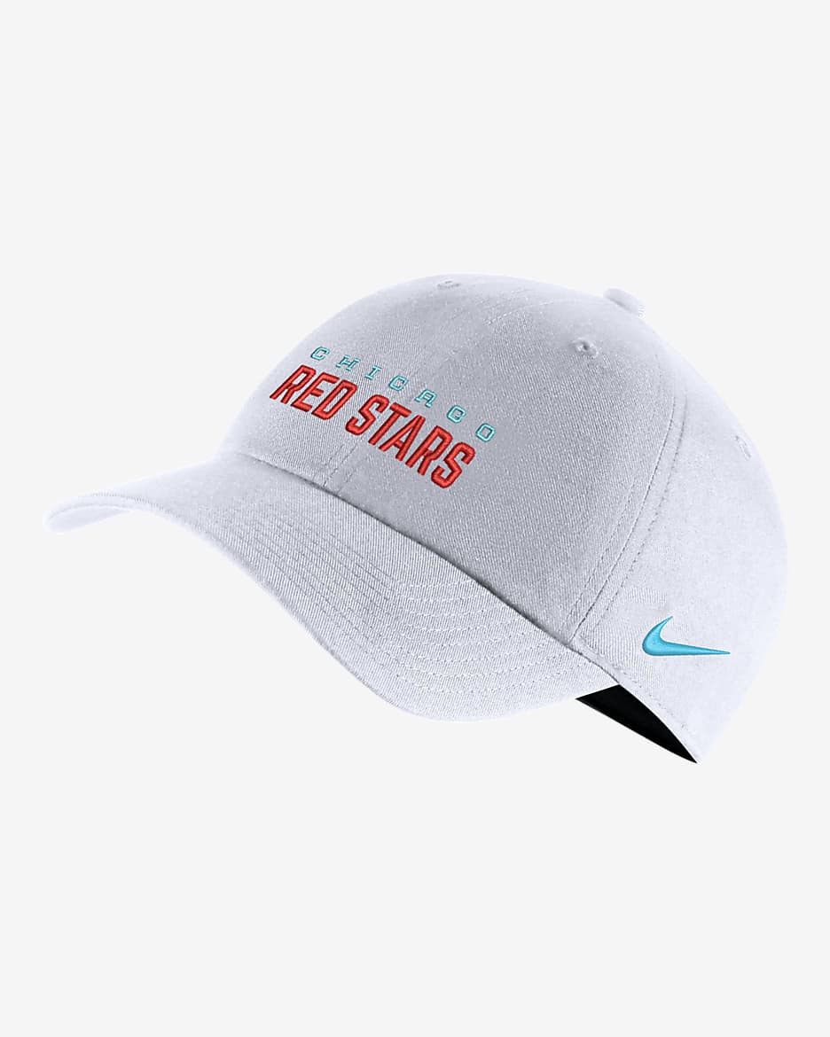 Chicago Red Stars Heritage86 Nike Soccer Hat - White