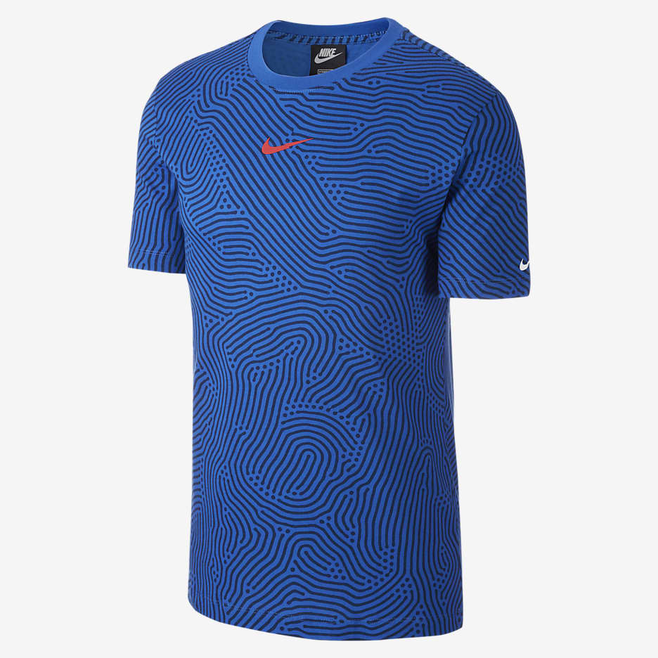 Nike Sportswear T-skjorte med trykk for herre - Game Royal
