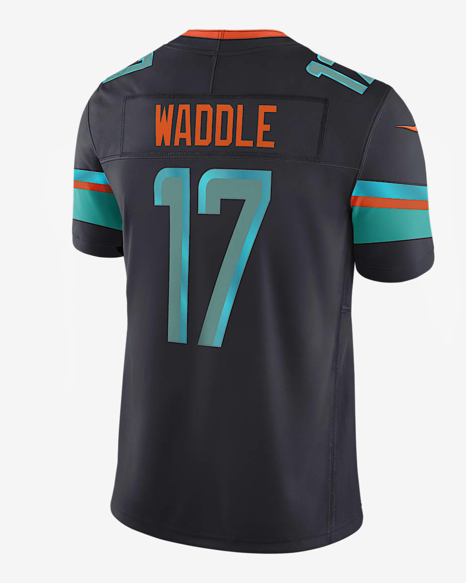 Jaylen Waddle Miami Dolphins Rivalries Collection Men's Nike Dri-FIT NFL Limited Jersey