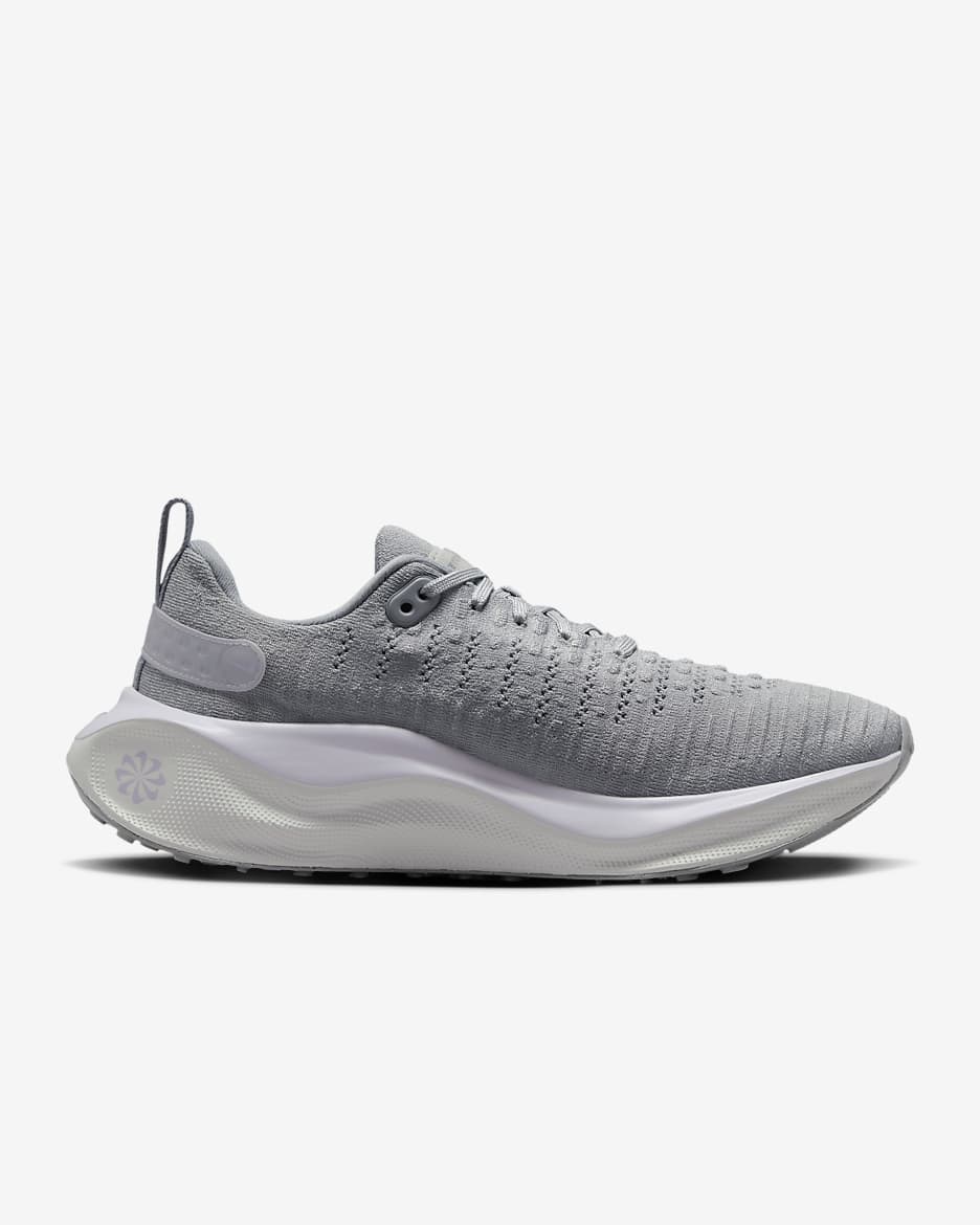 Nike InfinityRN 4 Women's Road Running Shoes - Light Smoke Grey/Barely Grape/Violet Mist/Summit White