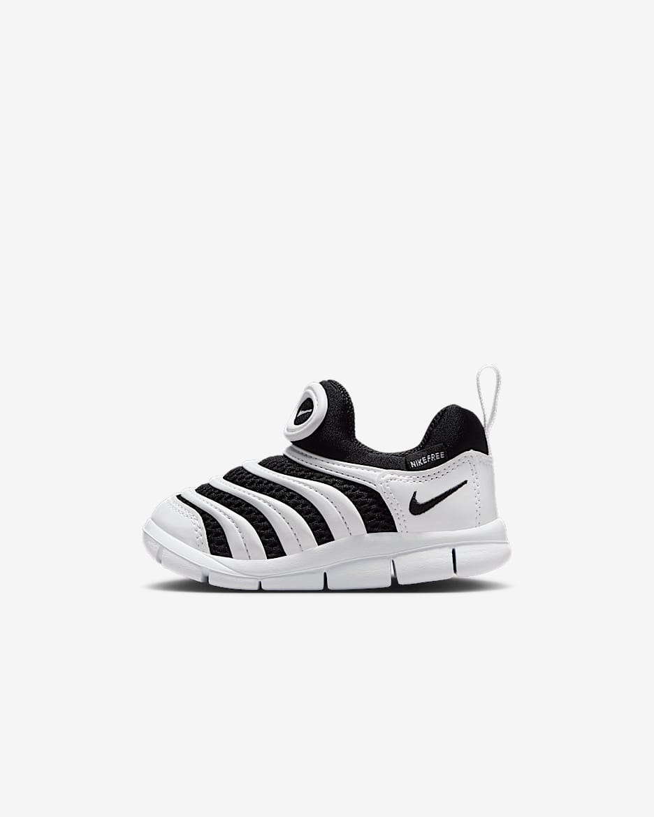 Tenis para bebé e infantil Nike Dynamo Free - Blanco/Negro