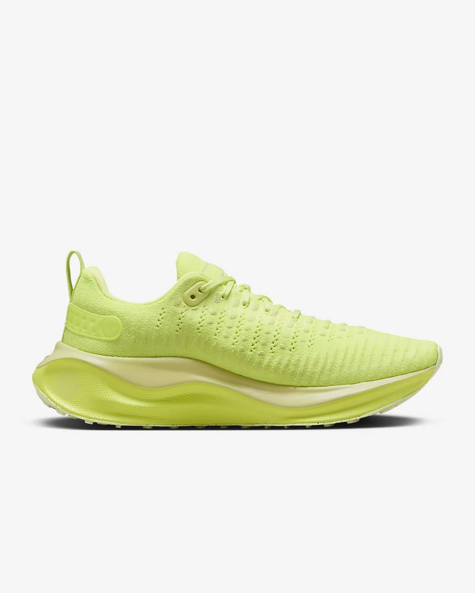 Nike InfinityRN 4 女款路跑鞋 - Volt/黑色/Barely Volt